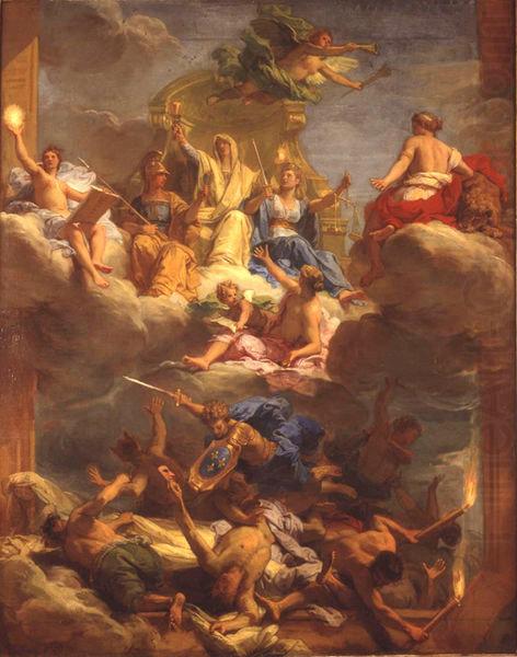 Jean-Baptiste Jouvenet The Triumph of Justice oil painting picture